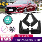 Auto porilauad Porilapid Mazda3 Mazda 3 BP Sedaan ~2022 Porilauad Pritsmekaitsed Poritiibad Auto
