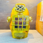 Antiikne kiiver s&uuml;vamere sukeldujate reproduktsioon messingist sukeldumiskaits, stiil 50,8 cm messing Antiikviimistlus