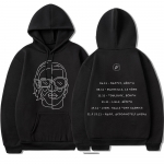 Le Monde Chico Tees Album PNL Hoodie Prantsuse r&auml;pib&auml;nd Harajuku puuvillane kapuutsiga dressipluus pikkade varrukatega topid mantel Unisex moekapuutsid 2XL