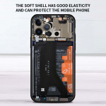 COOL Retro kassett&uuml;mbris Apple iPhone 11 13 12 Pro 7 XR X XS Max 8 6 6S Plus 5 5S SE 2020 13Pro musta telefoni kaanekorpuse jaoks iPhone 13