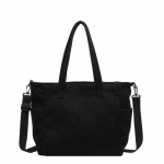 Corduroy naiste kott Suure mahutavusega kandekott Velvet Crossbody kott T&otilde;mblukuga kott k&auml;ekott