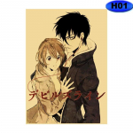Kodukaunistus Tr&uuml;kitud Maaling Seinakleebis Devils Line Plakat Retro j&otilde;upaberist Anime plakat Baar Kohvik Hotelli elutoa sisustus 30x21cm