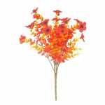 Kunstlik s&uuml;gistaim atraktiivne realistlik, kauakestev kunstlik s&uuml;gispukspuu aia veranda aknakarp Kaunistamine kunstlik s&uuml;gistaim kunstlill oranž