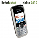 Renoveeritud Nokia Originaal lukustamata 2610 Mobiiltelefon 1 SIM-kaardiga No charger sinine