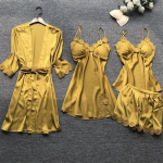 5-osaline naiste seksikas sukahoidja pesukomplekt, hommikumantlid pitsist body, s&uuml;gava kaelusega aluspesu S hall