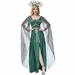 T&auml;iskasvanud naiste jumalanna Vana-Kreeka m&uuml;toloogia Body Medusa Madu Gorgon Kleit Halloweeni Cosplay Kost&uuml;&uuml;mid Rollim&auml;ngu komplekt XL
