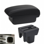 Toyota Avanza auto k&auml;etugede kasti 2009-2015 modifikatsiooniosade hoiukasti jaoks Autotarvikud USB must