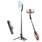 41,1-tolline magnetiline Selfie Stick lauastatiiv teleskoopvardaga 240 kraadi p&ouml;&ouml;ratava magnettelefoniga must