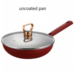 316 Roostevaba teras katmata pann, majapidamispann wok, mittekleepuv pann, wokpann 30CM