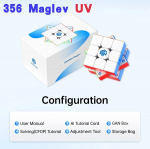 GAN 356 Maglev UV Magnetic Speed ​​Cube 3X3X3 Magnet Magic Puzzles Professionaalsed m&auml;nguasjad GAN 356 M Cubo Magico Logic M&auml;nguasjad