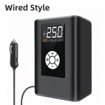 Juhtmeta auto &otilde;hupump 120W 150PSI kaasaskantav digitaalne &otilde;hukompressor elektriline autopumba rehvipump auto mootorratta jaoks Wired Version must