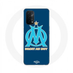 Oppo A74 5G Olympique de Marseille OM sinise logo &uuml;mbris &ndash; Maniacase