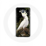 &Uuml;mbris Samsung Galaxy J3 Cockatoos valgete papagoide jaoks puul