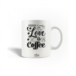 Mug en C&eacute;ramique Homer Simpson Love is Coffee