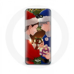 &Uuml;mbris Samsung Galaxy A8 2016 Hunter x Hunter Gon Freecssi ja Killua Zoldycki j&otilde;ulup&auml;eva anime manga jaoks