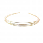 Kullav&auml;rvi peapael Naiste mitmekihiline metallist juukser&otilde;ngas Juuksepaelad Juuste aksessuaarid Sile pear&otilde;ngas