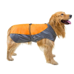 Jaqueta reflexiva imperme&aacute;vel para c&atilde;es, roupas para c&atilde;es pequenos e m&eacute;dios e grandes, roupas para labradori, chihuahua, mopsi r&otilde;ivad, lemmikloomapood, S oranž