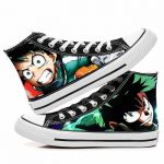 Uus anime My Hero Academia Cosplay Casual Graffiti High Help Canvas Kingad Cos Hip Hop &otilde;pilaskingad 44