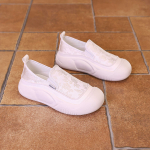 Naiste moeplatvormiga tossud, kerged, hingavad jalutusjalatsid, libisemiskindlad jooksukingad, paksud tossud, mugavad vabaaja tossud naistele 35 must