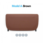 Auto Interj&ouml;&ouml;r Istme Nahast Seljatoe Hoiupaneeli Kate Istme Seljatoe Trimmipaneel BMW 5 7 GT Seeria F10 F11 F18 F01 F02 F07 jaoks Model A Brown