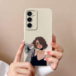 Samsung M15 A15 A55 A35 S24 Ultra S24+ F15 telefoni kaane&uuml;mbriste jaoks mood poiss, t&uuml;druk Kvaliteetne silikoonist pehme kaamera kaitsekork kaitseraud Galaxy jaoks Samsung S24