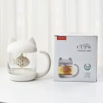 Cartoon Kruus Teefiltertass Kassikruus Kaasaskantav klaastass Kohvitass Piimatass Hommikus&ouml;&ouml;gitass