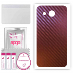 apgo skin sticker film foil vinyl for the BACK compatible with Huawei Y5 (2017), scratch-resistant, easy to install - Carbon Chameleon CAKA5