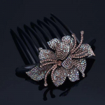 Juuksekaunistused Juuste lokirull Moeehted Lilled Juuksekamm Teemantjuuksen&otilde;el Korea stiilis juukseklamber &scaron;ampanjav&auml;rvi