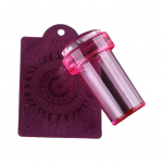 Nail Art Stamper Lihtne ladustamine Kaasaskantav korduvkasutatav k&uuml;&uuml;net&ouml;&ouml;riista templitihend k&uuml;&uuml;nte jaoks puhas