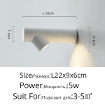 LED v&auml;lisseinavalgusti &uuml;mmargune seinavalgusti Moodne veekindel IP65 veranda aia seinavalgusti v&auml;livalgusti kaunistus verandavalgustid Warm White Light
