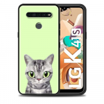 Cat Cute Kitten pehme &uuml;mbris LG K41s K61 G6 K40s K40 K50s G7 G8 ThinQ Q70 Q51 Q60 Q61 K42 K51s K52 K62 K71 silikoonist kate LG K51s