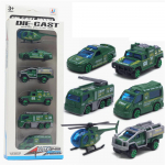 6 tk sulamist autom&auml;nguasi, s&otilde;jatehnika s&otilde;iduk, automudeli m&auml;nguasjade komplekt 6 tk sulamist kaunistus unikaalne peen helikopter puhkusepeoks lastele Size:6-7cm,6Pcs