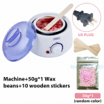 200CC Wax Heater soojem karvaeemaldusmasin k&auml;te ja jalgade keha SPA epilaatori jaoks parafiinvaha pott + vahaoad + puidupulgad