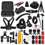 PALO 50-&uuml;hes tegevuskaamera tarvikute komplekt Spordikaamera tarvikute komplekt GoPro DJI Action XIAOMI asendus As the picture show