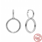 Klassikaline mood mesilase liblika lilledega k&otilde;rvar&otilde;ngad, mis sobivad originaalse kaubam&auml;rgiga v&otilde;lu, naiste isetegemine S925 h&otilde;beehted CHINA