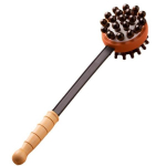 Turvapadja haamer puidust k&auml;epidemega turvapadja massaaživasar koputav tagasi Meridian Neck massaažihari