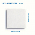 10 tk Mini L&otilde;uendipaneelid 10&times;10cm Puuvill Valge Mini Venitatud L&otilde;uendipaneelid Maalimiseks K&auml;sit&ouml;&ouml; Maalimiseks V&auml;ikesed Akr&uuml;&uuml;ll&otilde;uendipaneelid Akr&uuml;&uuml;l &Otilde;limaal 10&times;10cm
