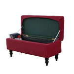 Stretch Shaker Velvet Storage Taburetti kate Klapp Jalatoe kate Diivani jalatoe kate Pilu Tooli jalatoe kate L