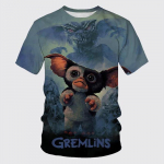 Uus moekom&ouml;&ouml;diafilm multifilm Gremlinsi 3D prindiga meeste naiste T-s&auml;rgid Suvised naljakad ja lahedad Harajuku t&auml;navar&otilde;ivad Unisex T-s&auml;rk M