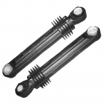 2 tk praktilised mustad amortisaatorid pesumasina tarvikute esikoormuse amortisaatorid must