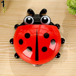 Uus Home Living Gadget 1-osaline Nolvelty Ladybug automaatne hambaharjahoidja sinine