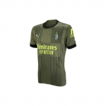 PUMA SS22 Kirjatr&uuml;kiga S&auml;rgi L&uuml;hikeste Varrukatega Jalgpalli Komplekt Meeste Topid Roheline 76584303 M