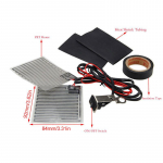 Mootorratta soojendusega k&auml;epidemed Juhtrauasoojendus K&auml;epadjad Mootorrattale 12V Uus must