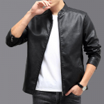 Nahkjakk Meeste Slim Fit mootorratta nahktagi Pesapallijope XXXXXL