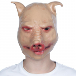 Halloweeni Loomamask Kettsaag 3 T&auml;iskasvanu &Otilde;udus Lateks Peakate Prom Peo Seapea Mask Kogu N&auml;gu One size