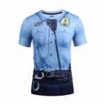 Vintage Skull Tees Meeste suvised T-s&auml;rgid Meeste T&auml;navar&otilde;ivad 3D Prindiga T-s&auml;rk Moodne kaelus l&uuml;hikeste varrukatega topid S