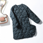 Naiste talvine &uuml;likerge &otilde;huke sulemantel Talvine pikk &otilde;huke soe tepitud puhvis jope XL