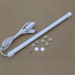 USB LED-&ouml;&ouml;valgustiriba 5 V LED-riba k&ouml;&ouml;gi jaoks Alumiiniumist lambiriba kapialuse sisevalgustuse l&uuml;liti jaoks 18 CM white light