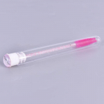 Korduvkasutatav kulmuharja toru &uuml;hekordselt kasutatav ripsmehari kulmude tolmukindel toru tumeroosa v&auml;rv