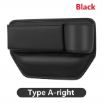 1 tk nahast autoistme vahehaldur, multifunktsionaalne autokonsooli k&uuml;lgmine hoiukarp Class A left side punane